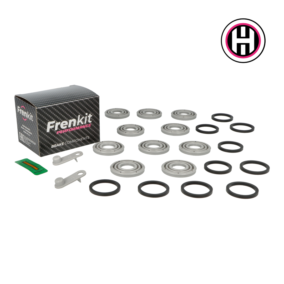27/29mm Akebono Caliper Rebuild Kit, Frenkit Performance seals and dust boots