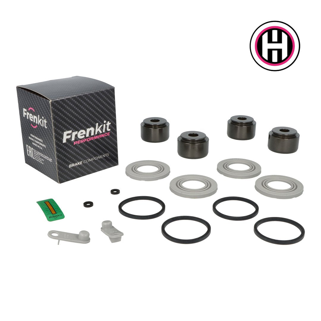 42/42 x 29.5mm Brembo Caliper Rebuild Kit with Pistons, Frenkit Performance