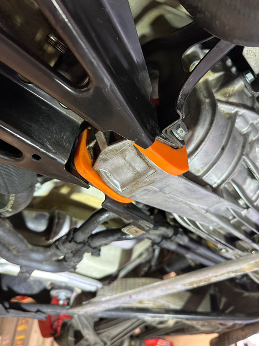 Function First transmission mount insert in orange