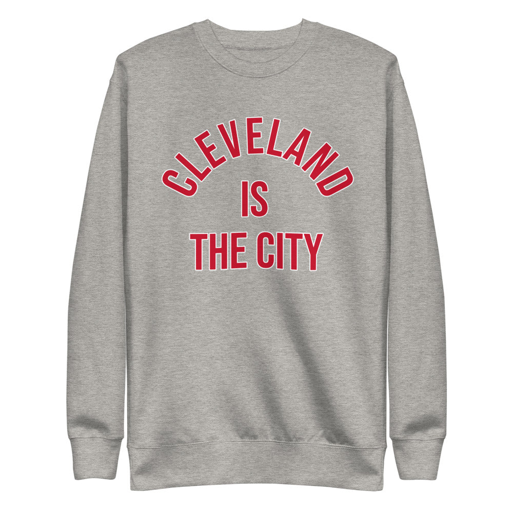 Cleveland Is The City Ohio fleece pullover