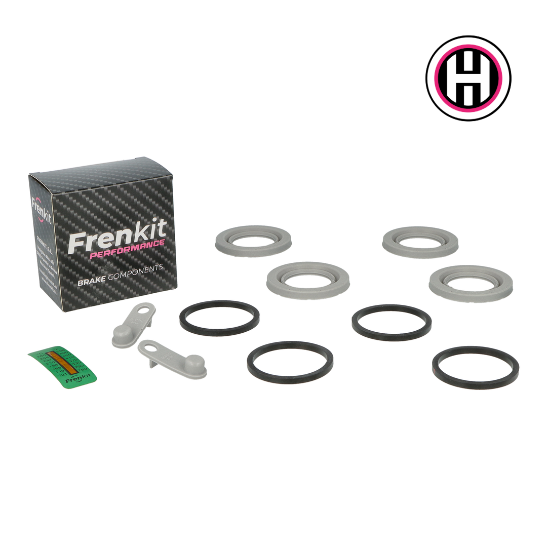 38/38mm AP Lockheed Caliper Rebuild Kit, Frenkit Performance seals and dust boots