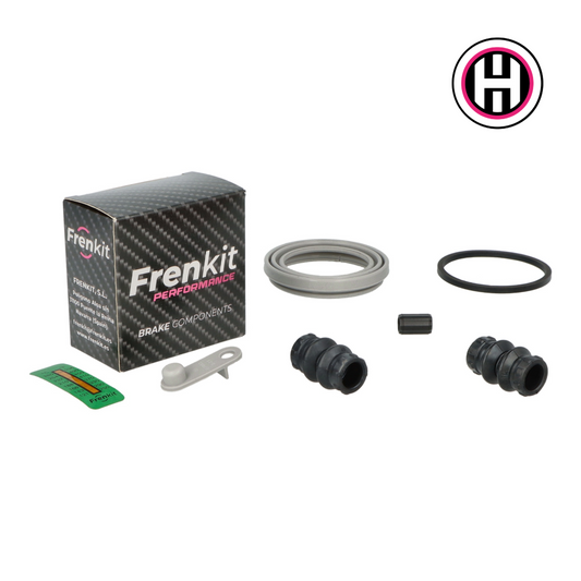 54mm TRW Caliper Rebuild Kit with seal, dust boot and guide pin boots, Frenkit Performance