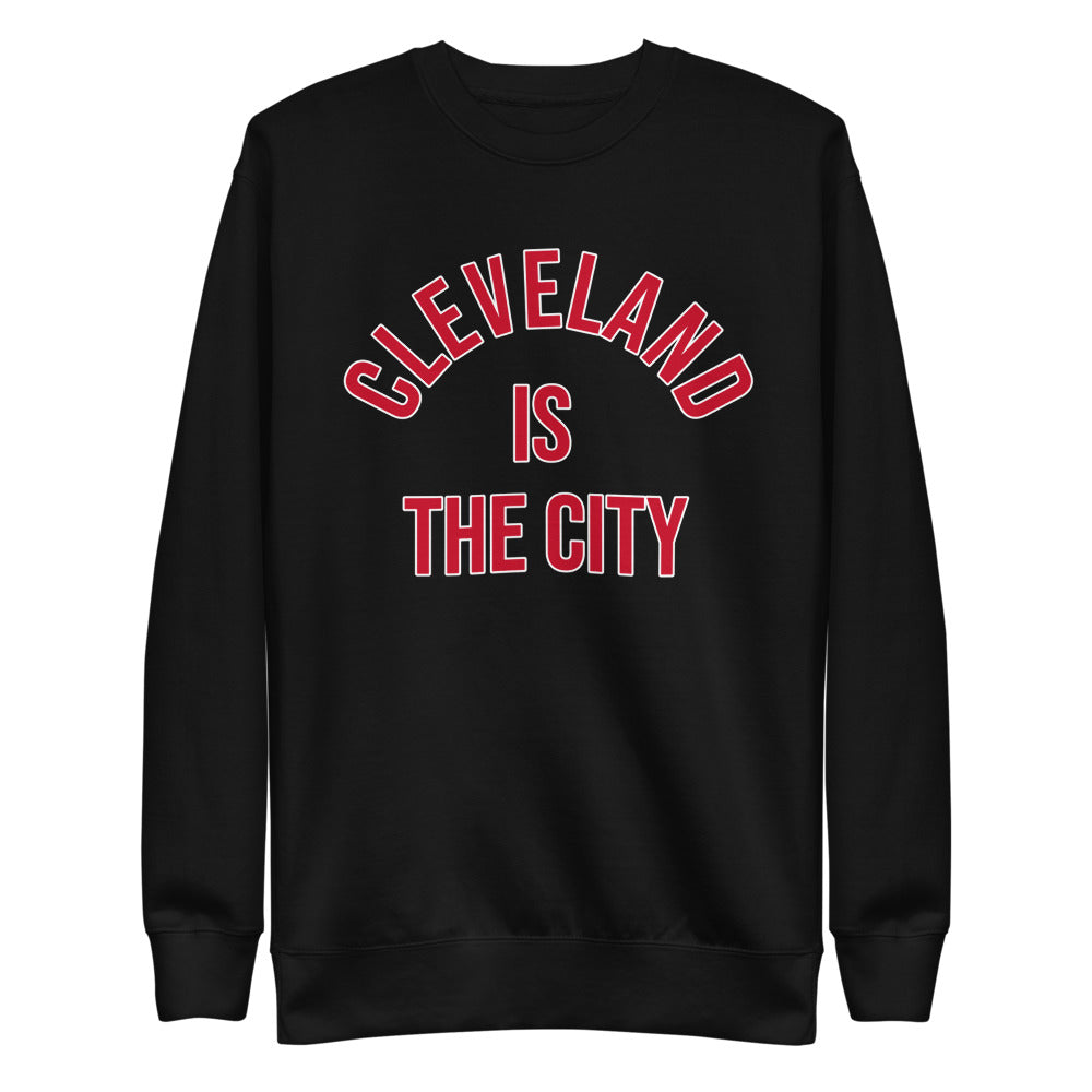 Cleveland Is The City Ohio fleece pullover