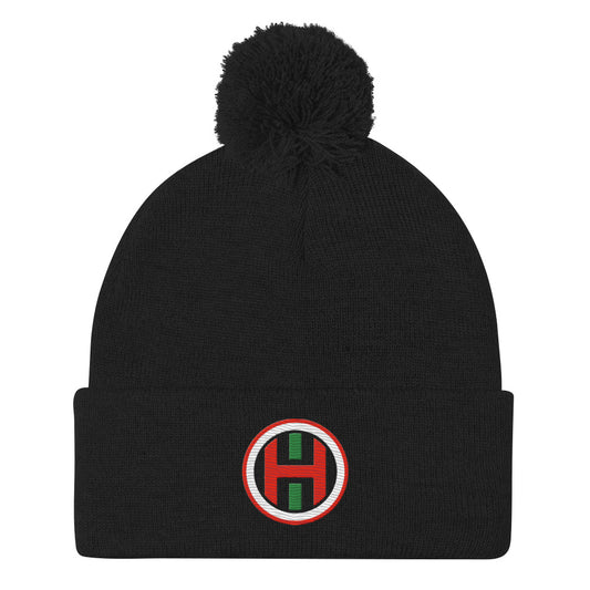 Ohio pom-pom beanie