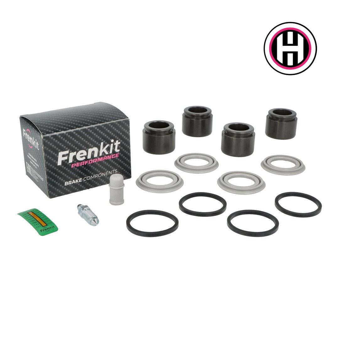 38/38 x 30mm Caliper Rebuild Kit with Pistons, Frenkit Performance